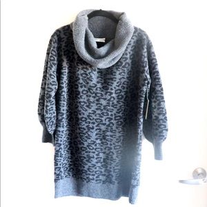 NWT Anthropologie Cheetah Print Dress